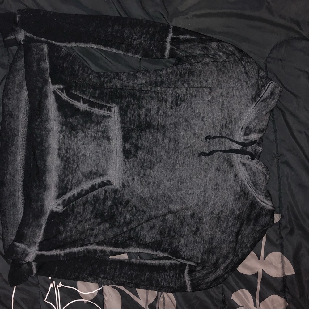 Black and Grey Hoodie